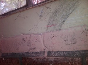 Pared de un aula común