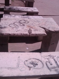 Aquí comen los estudiantes