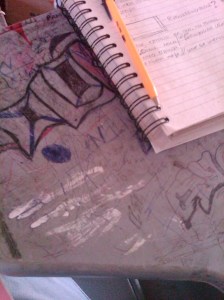 Una de las pocas que tenían paleta 